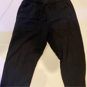 TEKGEAR, Mens black Sweatpants. Size: Medium.
